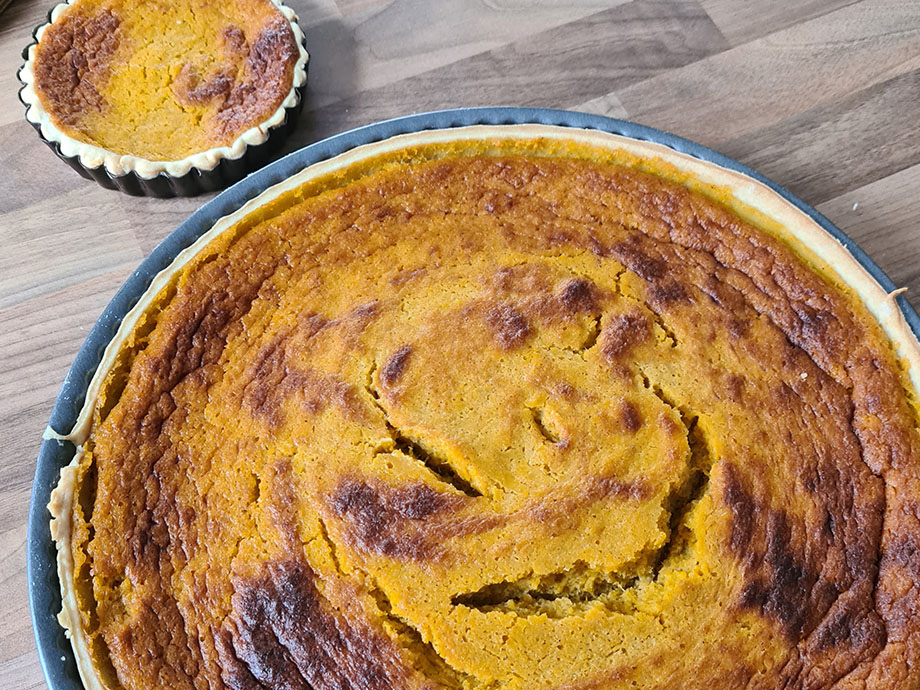 You are currently viewing Recette tarte au potiron moelleuse